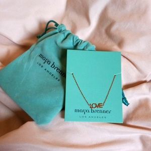 Maya Brenner Gold Tone LOVE Bracelet